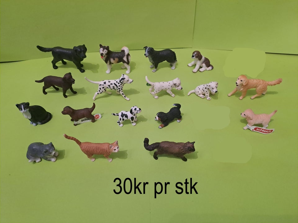 Dyr, Schleich hunde katte