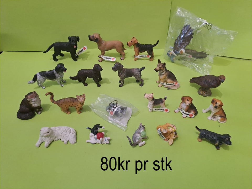 Dyr, Schleich hunde katte