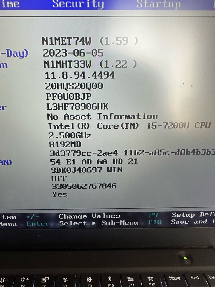 Lenovo X1 Carbon gen 5 Core i5 GHz 8