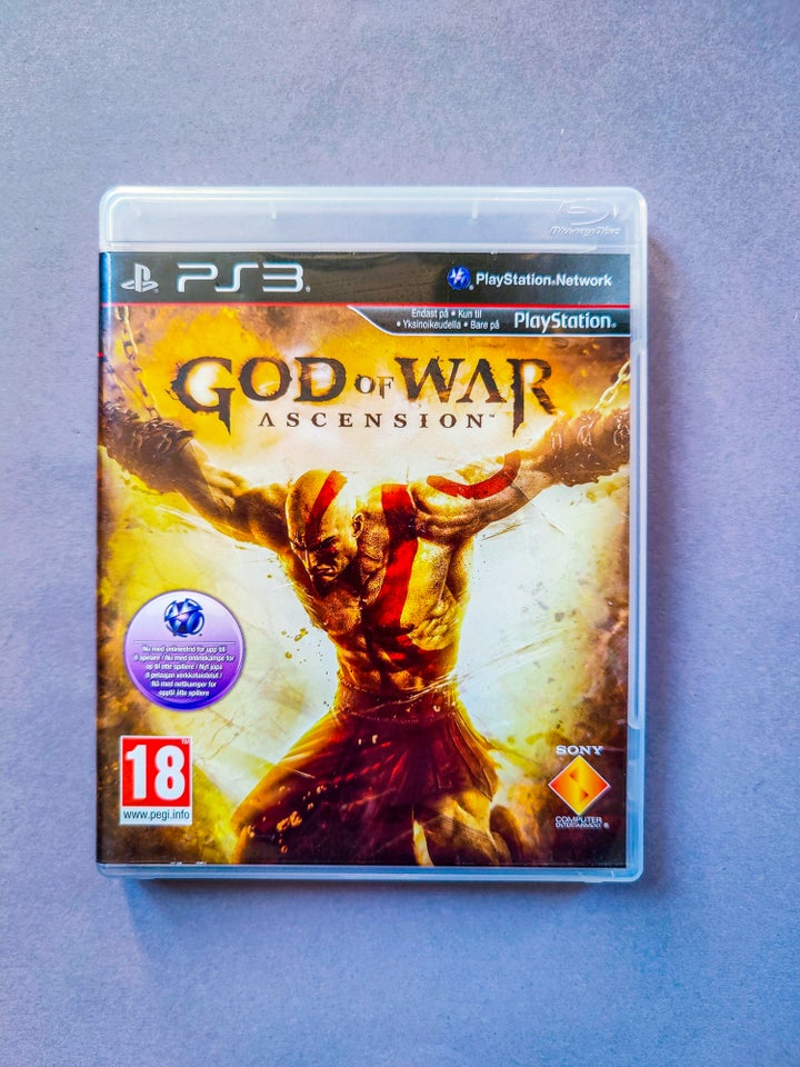 God of War Ascension ps3, PS3,