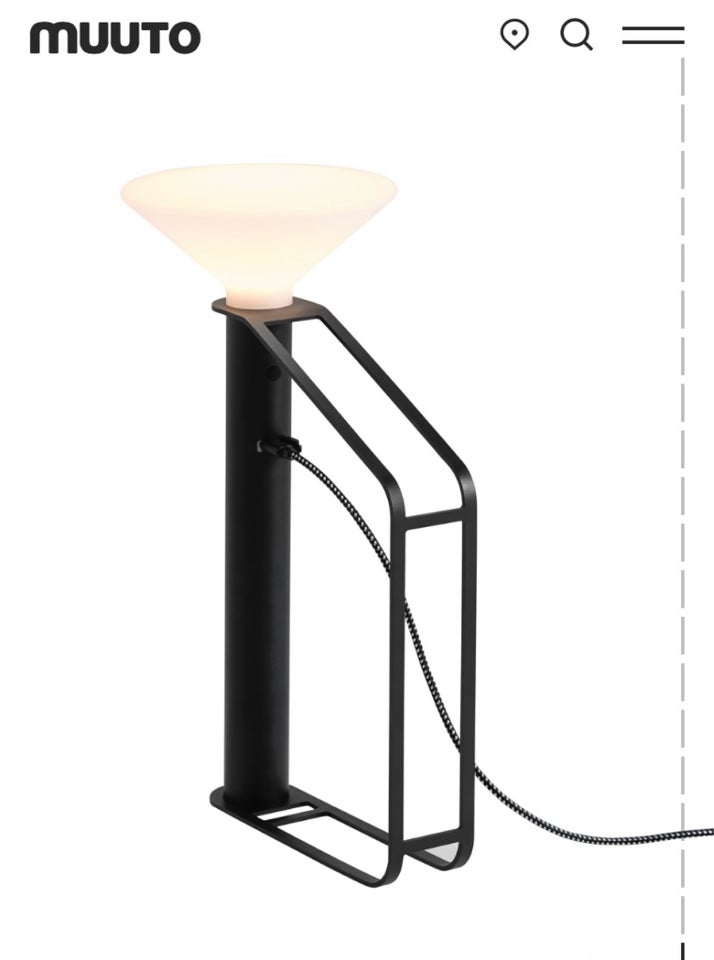 Muuto lampe, Muuto