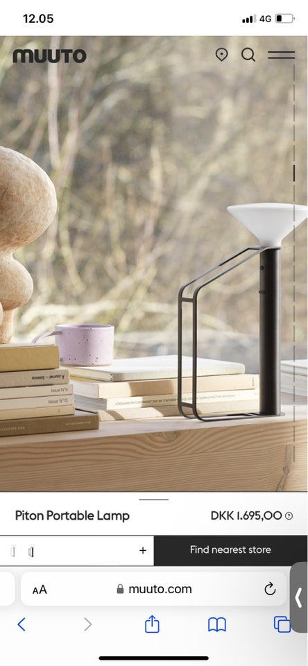 Muuto lampe, Muuto