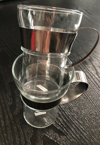 Glas Kaffe / Te glas M Stål Bodum