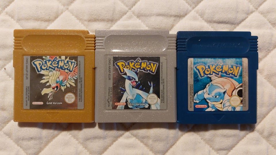 Pokémon Blue, Gold  Silver