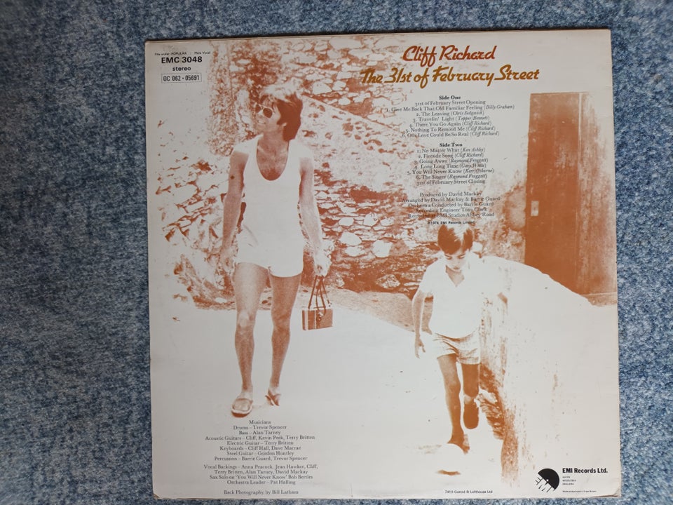 LP Cliff Richard The 31st of