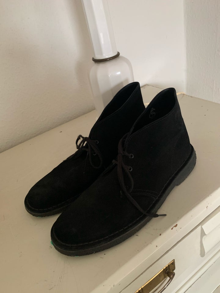 Støvler Clarks Desert Boot Black