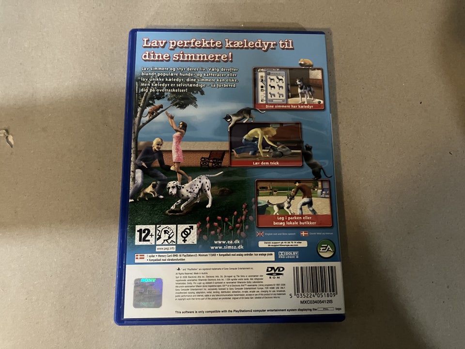 The Sims 2: Pets PS2 simulation