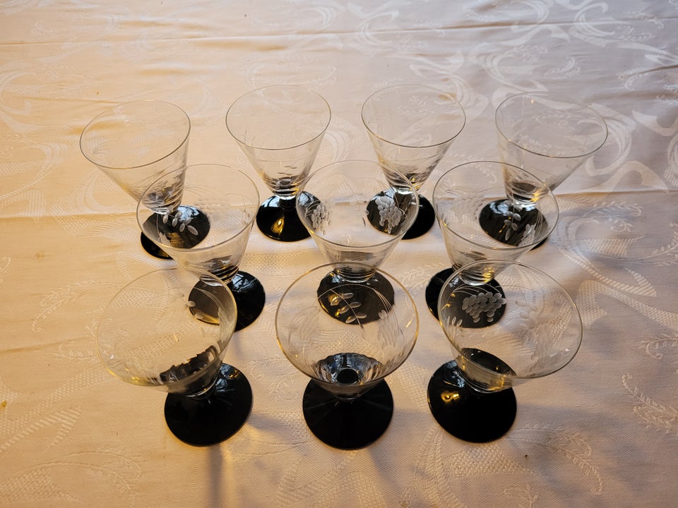 Glas Dessertvinglas Holmegaard