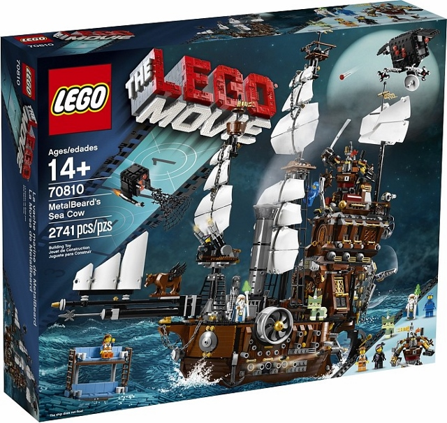 Lego Movie 70810 MetalBeard's Sea