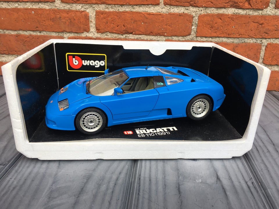 Modelbil Burago Bugatti EB 110