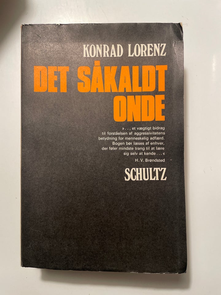 Det såkaldt onde, Konrad Lorenz,