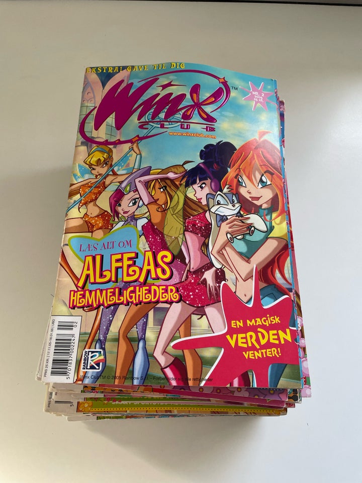 Winx club, Tegneserie