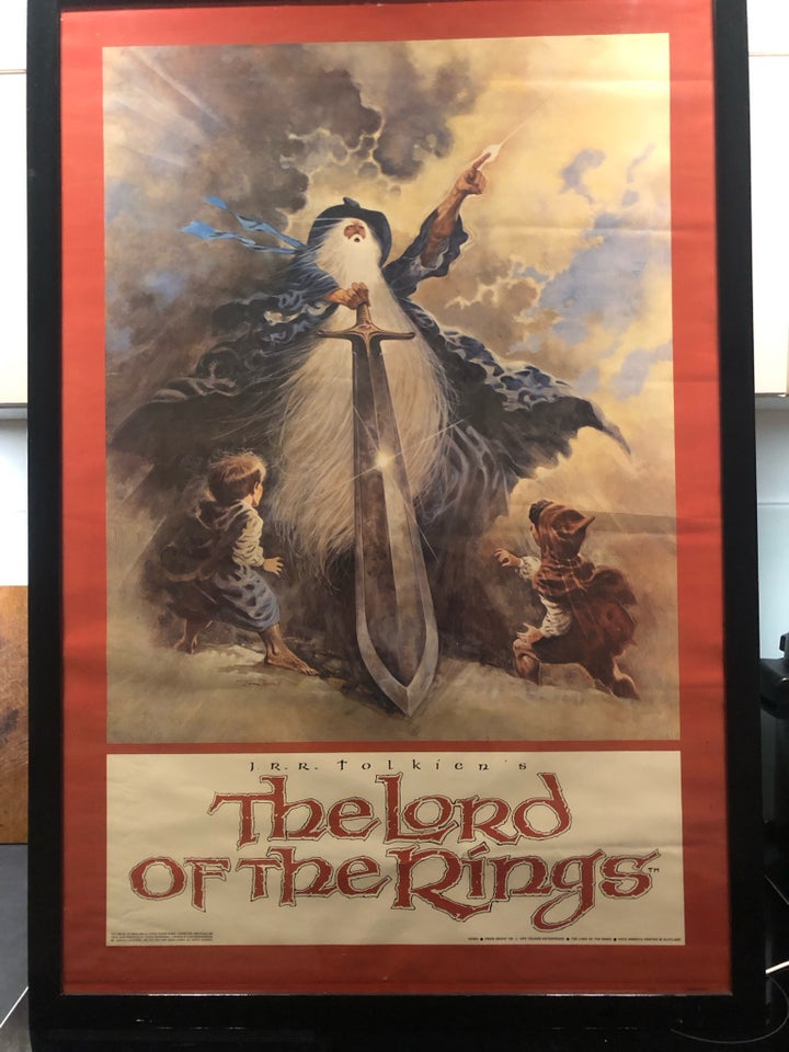 Plakat, J.R.R Tolkiens, motiv: The