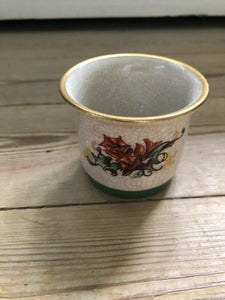 Porcelæn Lille bæger Dahl Jensen