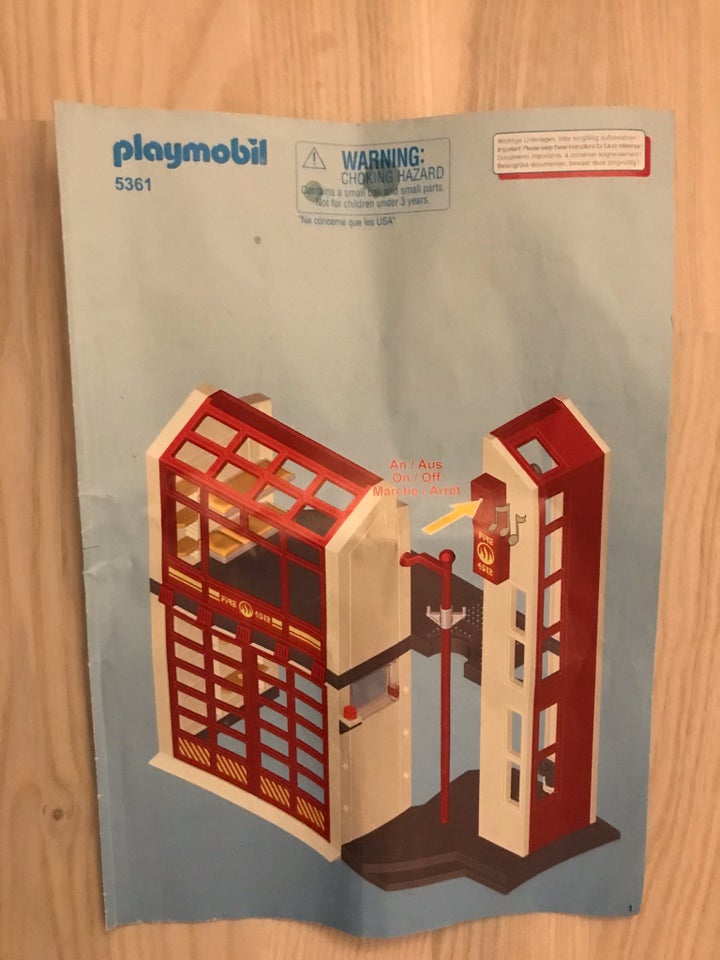 Playmobil, Brandstation 5361,