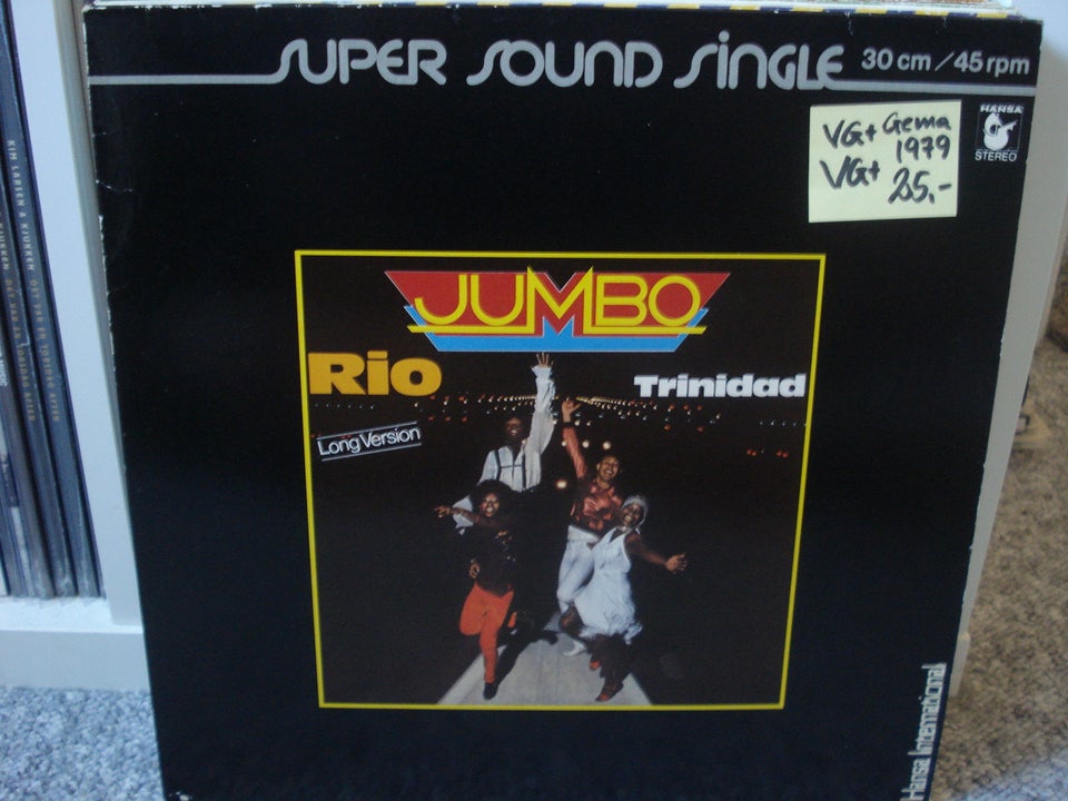 Maxi-single 12", Jumbo, Rio (Long