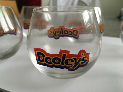 Glas Drinkglas Dooley's glas