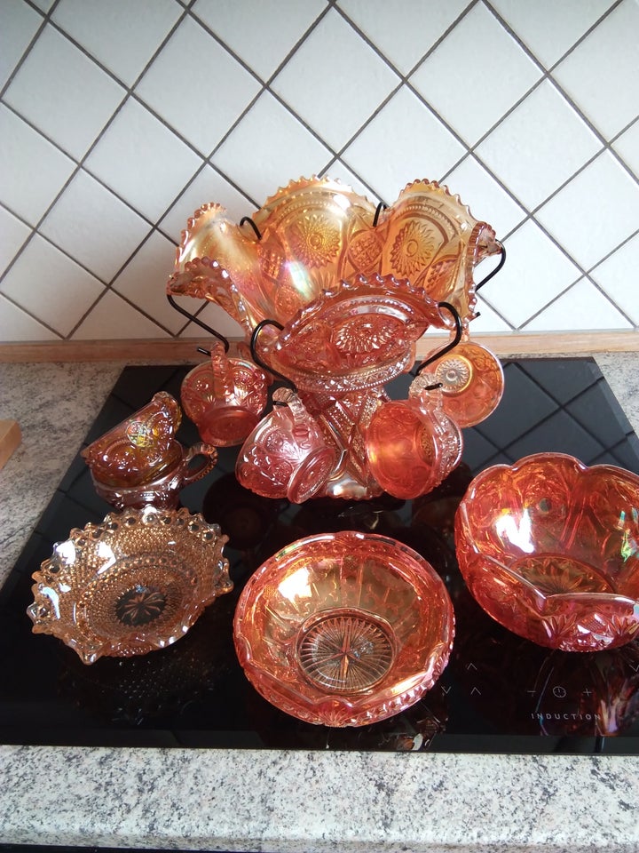 Punchbowle, Glas, 100 år gl.