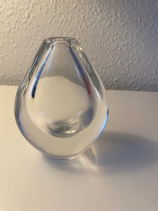 Glas Dråbe vase Orrefors