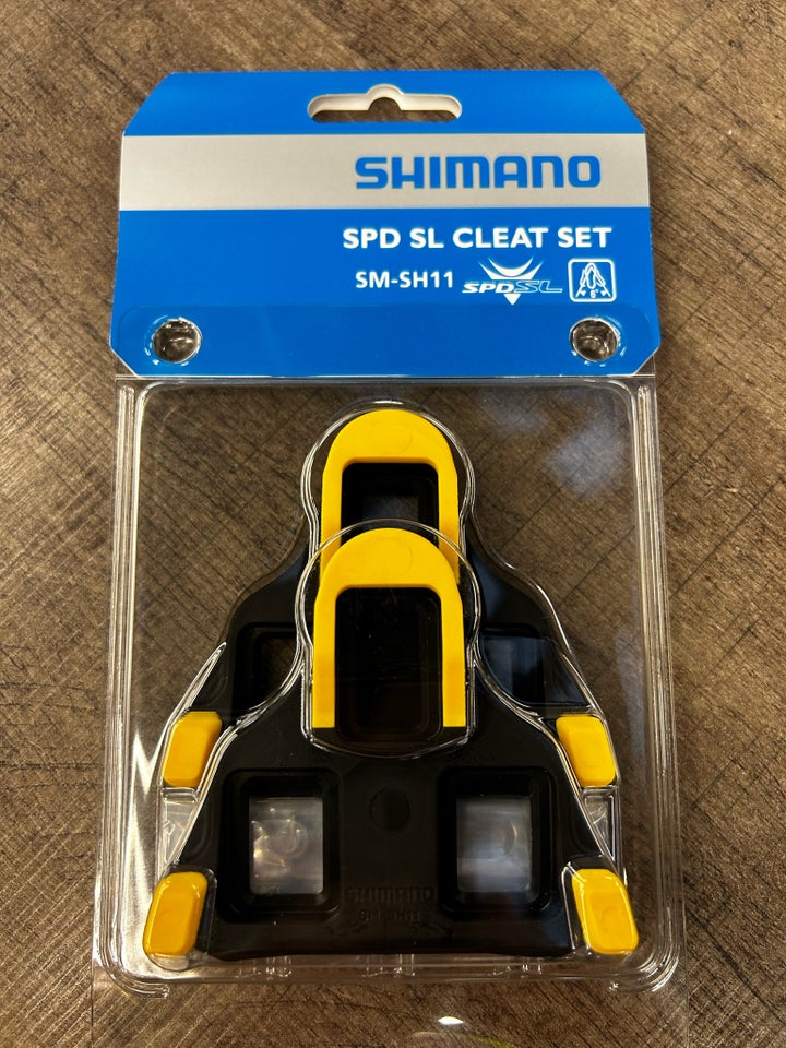 Klamper, Shimano SPD-SL gul til