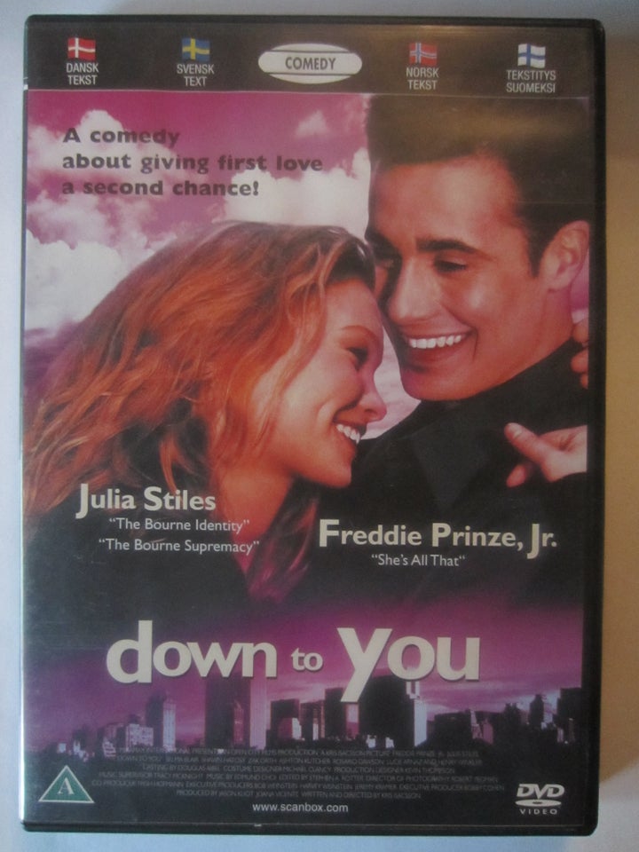 Down to You, DVD, komedie