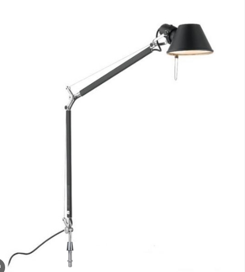 Artemide Tolomeo lampe, sort