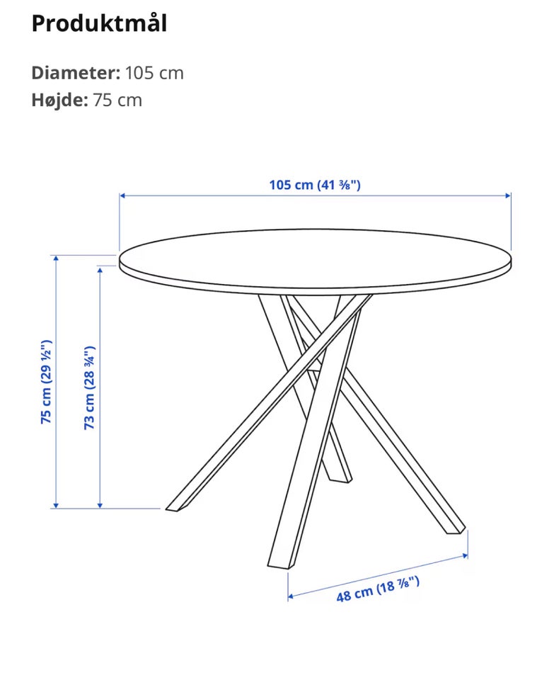 Spisebord, IKEA