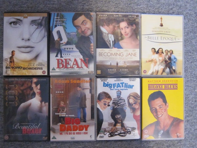 B1, DVD, andet