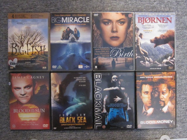 B1, DVD, andet