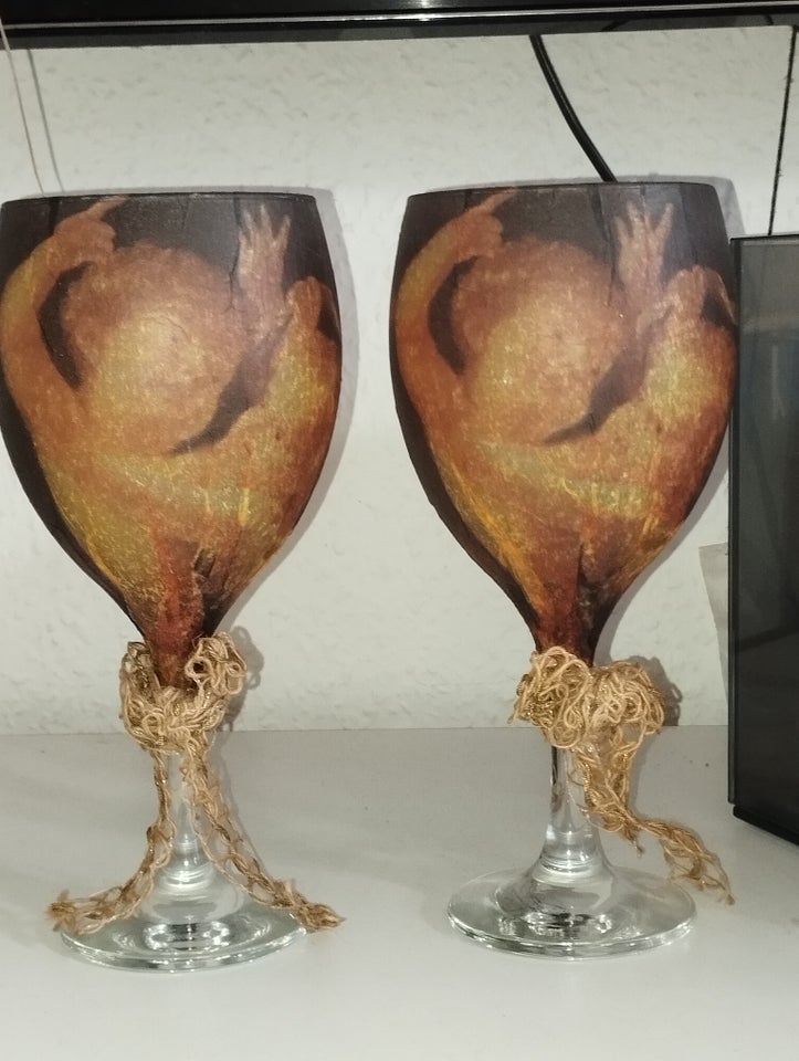 Glas Glas vase dekoration lampion