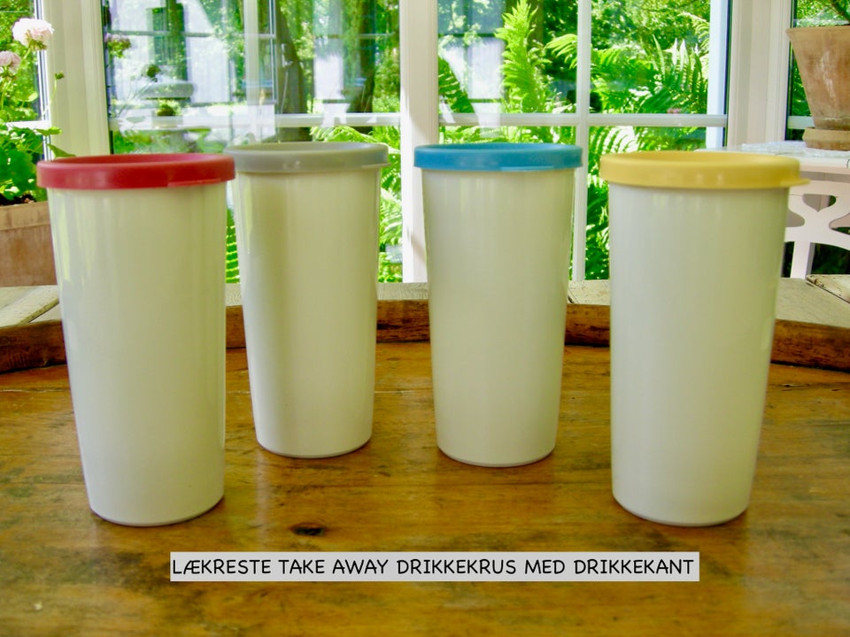 Andet TUPPERWARE DRIKKEKRUS MED