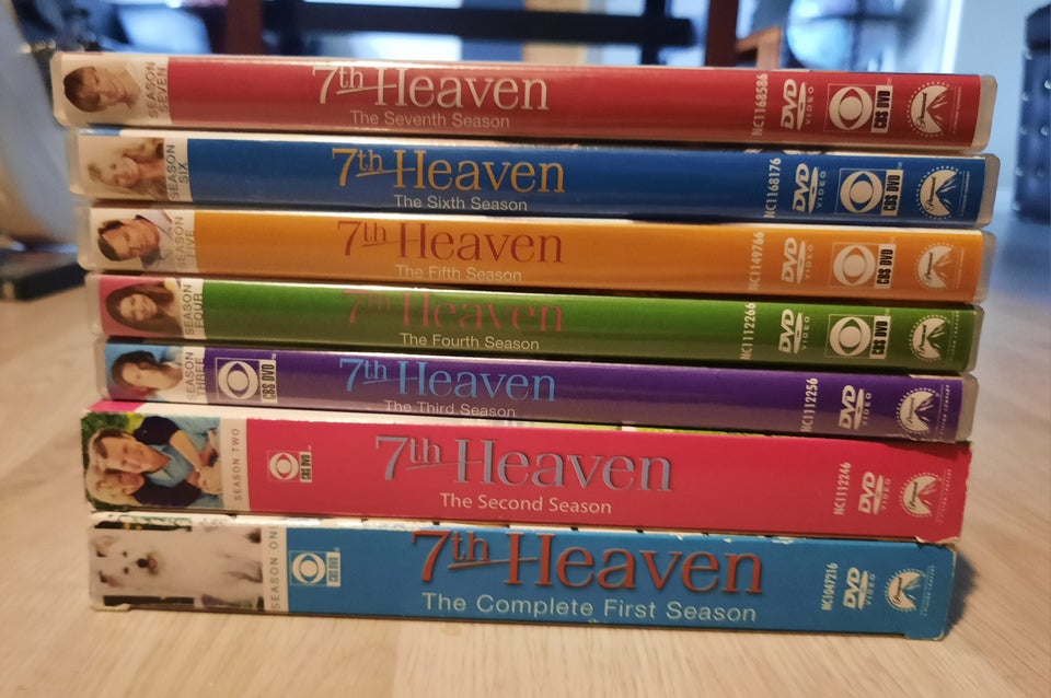 7th heaven sæson 1-7, DVD,