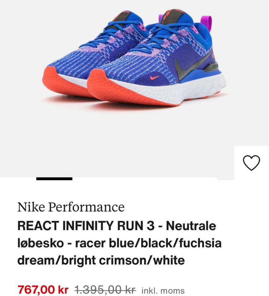 Løbesko Nike Performance React