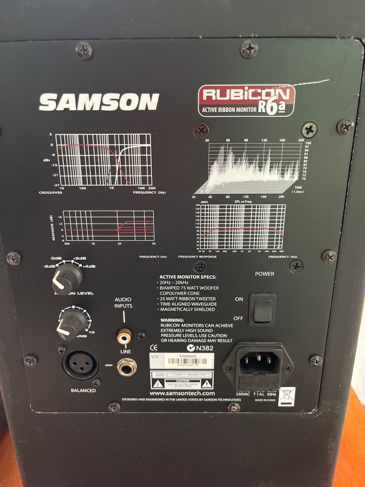 Monitor Samson Rubicon R6a