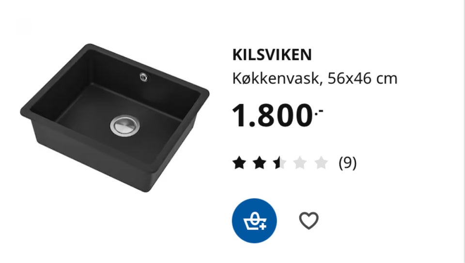 Køkkenvask , Ikea