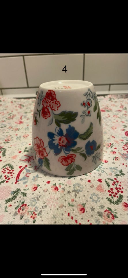 Porcelæn Lattekopper  Greengate