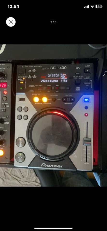 2x CDJ 400 Pioneer CDJ 400