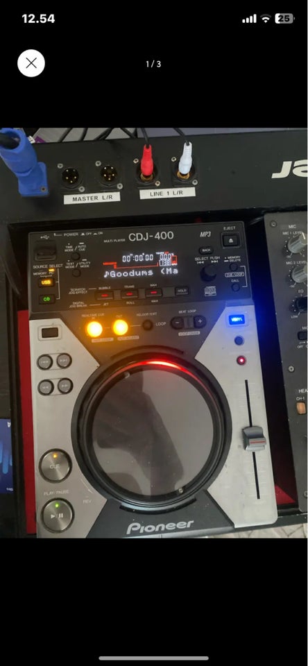 2x CDJ 400 Pioneer CDJ 400