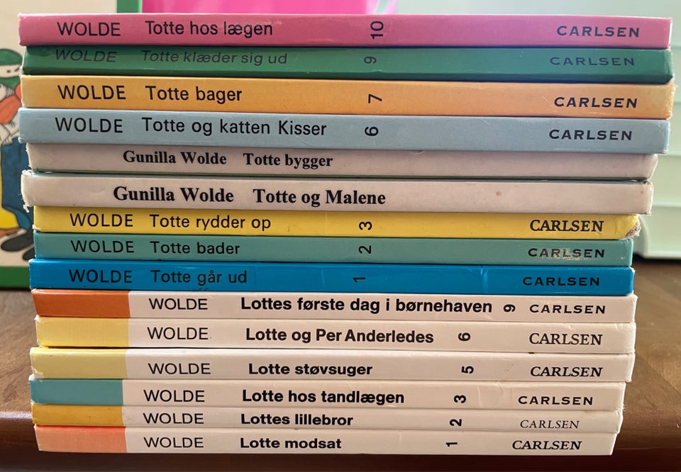 15 Totte og Lotte-bøger Gunilla