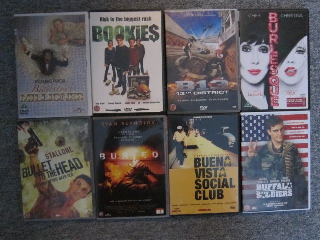 B3, DVD, andet