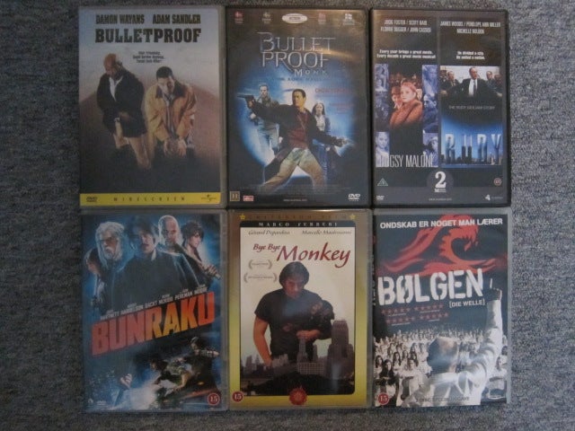 B3, DVD, andet