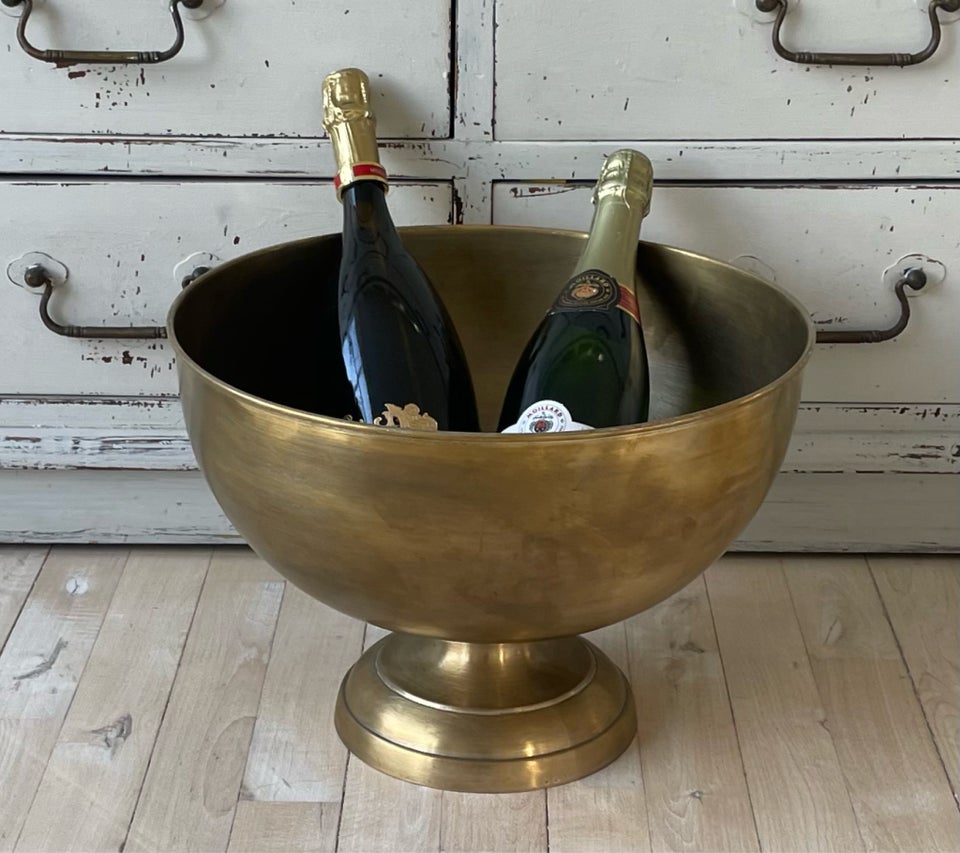 Gammel fransk champagne bowle