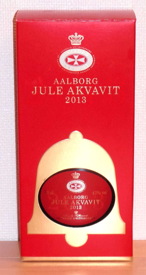 Flasker, Aalborg jule akvavit 2013