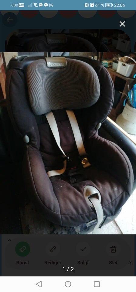 Autostol, op til 18 kg , Maxi Cosi