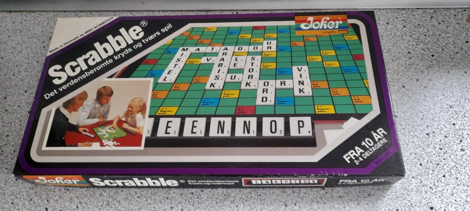 Scrabble kryds, brætspil