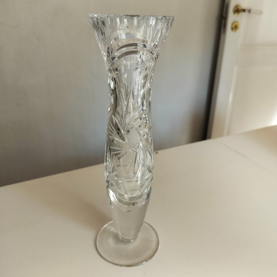 Glas, krystal vase