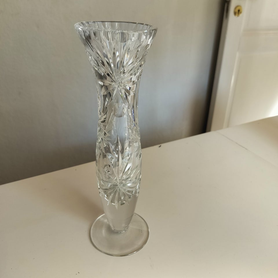 Glas, krystal vase