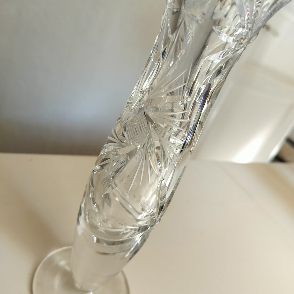 Glas, krystal vase