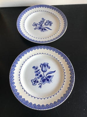 Porcelæn Tallerken  Gustavberg