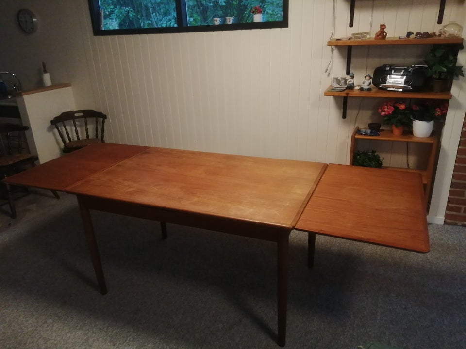 Spisebord, teak, b: 85 l: 130